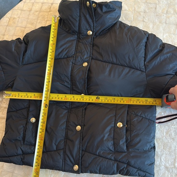 J. Crew Puffer Jacket Black Size XS NEW signature water repellent coat winter - Picture 4 of 9